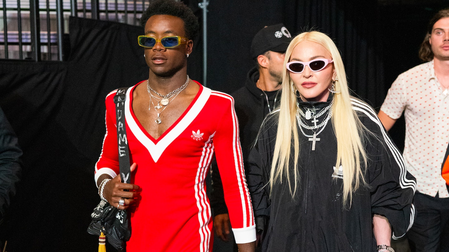 Madonna s Son David Banda Wears Adidas x Gucci